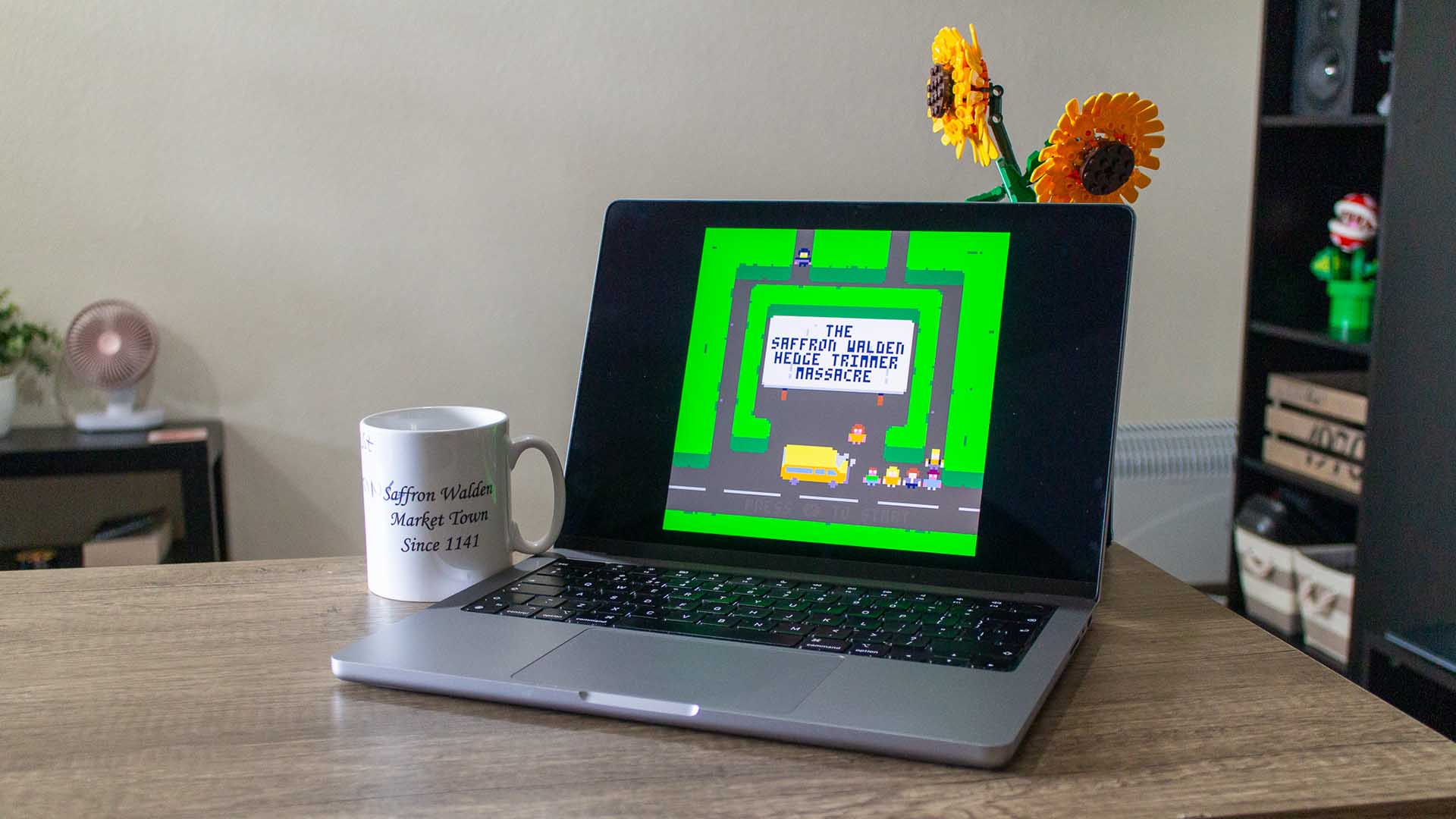 Five Mazes. One Psycho. New Saffron Walden-based Video Game.